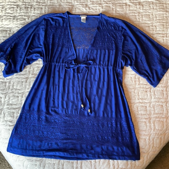 Dotti Other - Swim cover up, royal blue, XL, Dotti brand